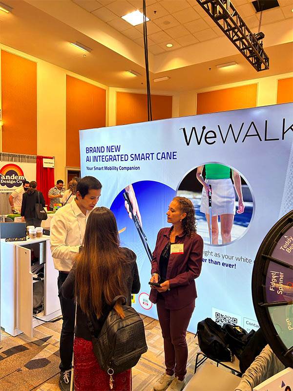 Mobility Tech Fair WeWalk - California