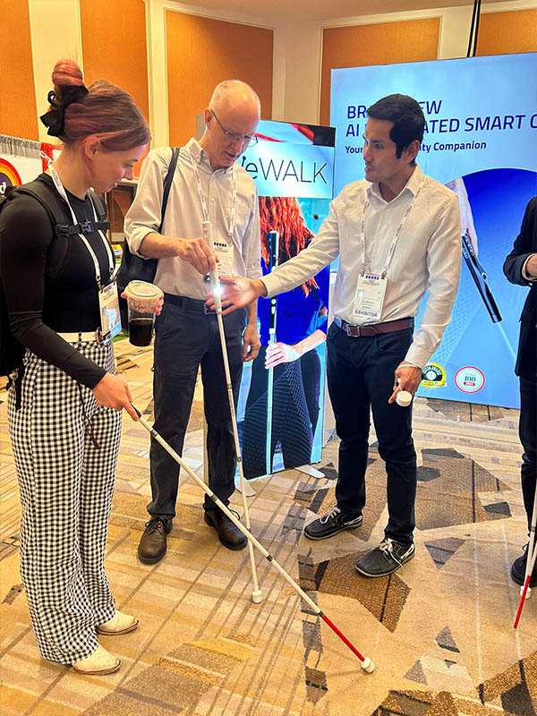 Mobility Tech Fair WeWalk - California