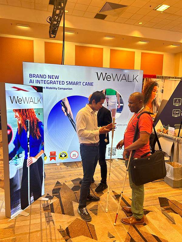 Mobility Tech Fair WeWalk - California